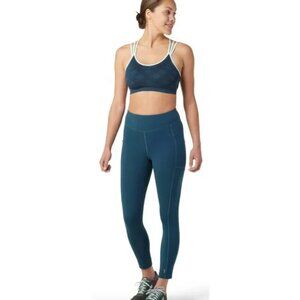 Smartwool Women's Merino Sport 7/8 Legging Small Teal